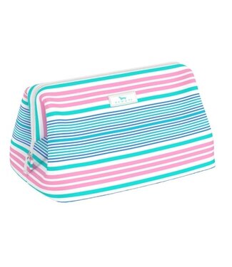 SCOUT Big Mouth Makeup Bag in Pool McCartney