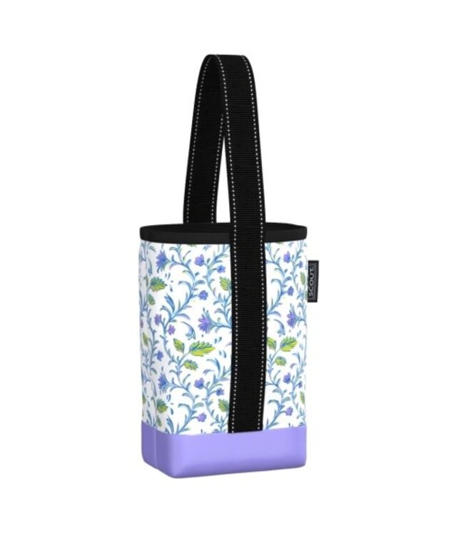 Drinking Buddy Double Beverage Bag in Flora Faucet