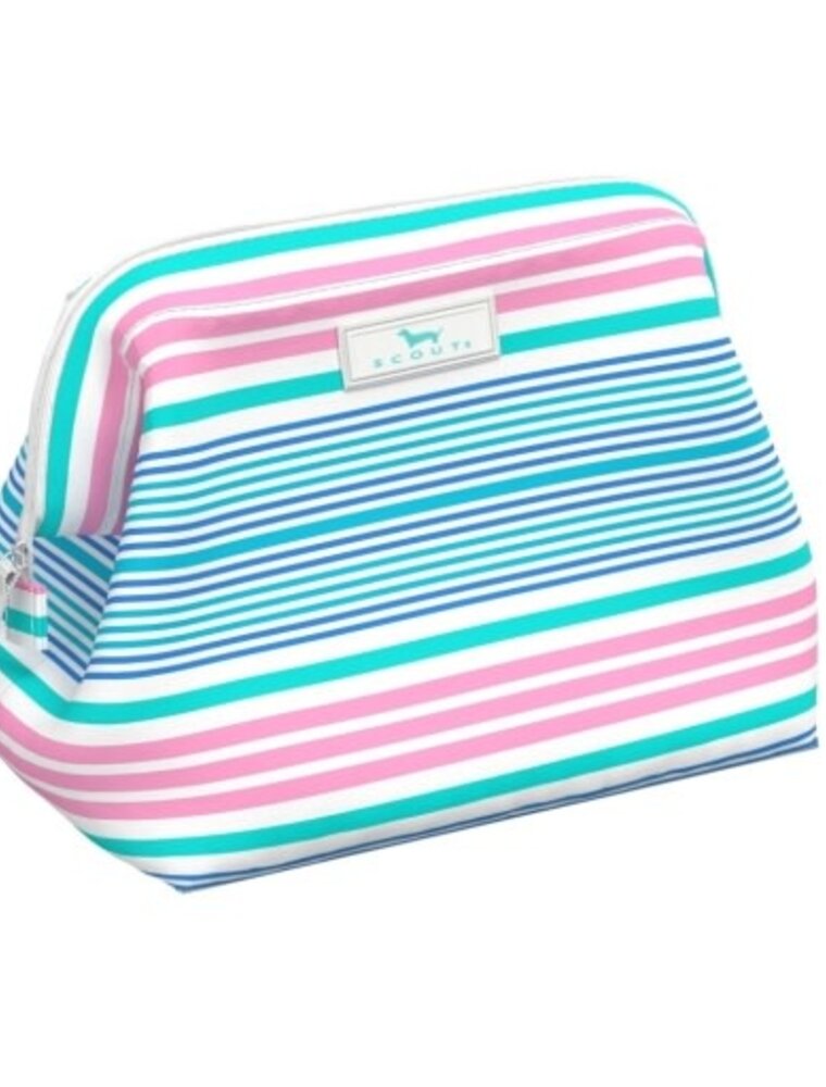 SCOUT Little Big Mouth Makeup Bag in Pool McCartney