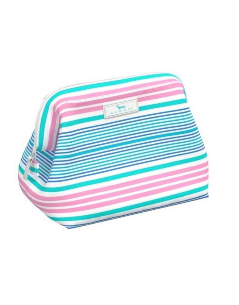 SCOUT Little Big Mouth Makeup Bag in Pool McCartney