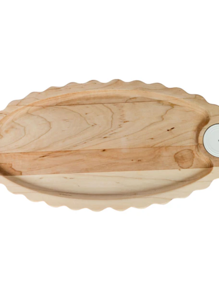 NORA FLEMING *Limited Edition* Maple Scalloped Anniversary Tray