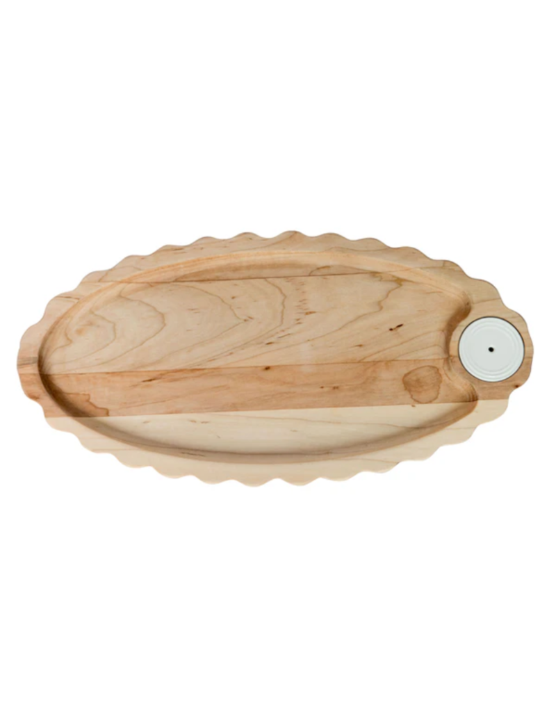 NORA FLEMING *Limited Edition* Maple Scalloped Anniversary Tray