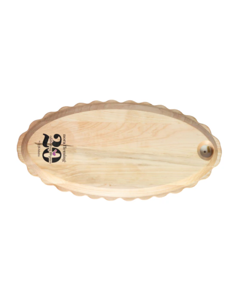 NORA FLEMING *Limited Edition* Maple Scalloped Anniversary Tray