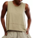 FREE PEOPLE MOVEMENT Tempo Tank in Sage Stone