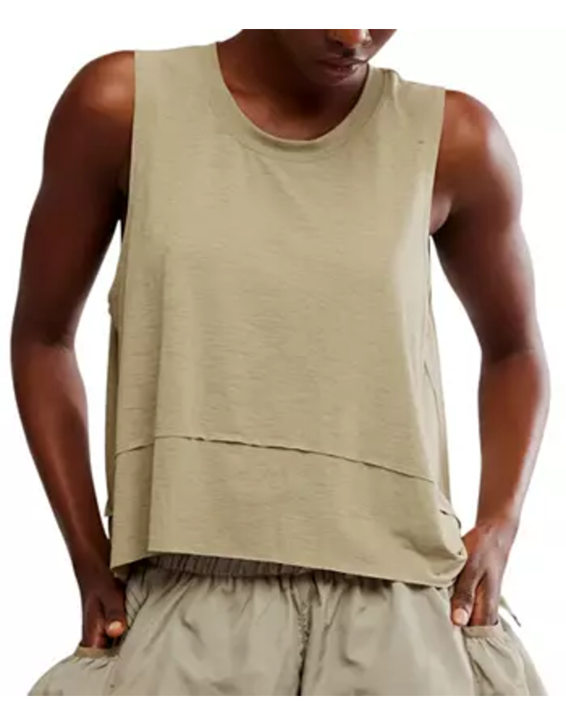 FREE PEOPLE MOVEMENT Tempo Tank in Sage Stone