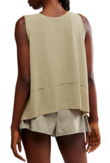 FREE PEOPLE MOVEMENT Tempo Tank in Sage Stone