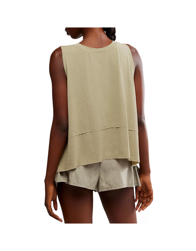 FREE PEOPLE MOVEMENT Tempo Tank in Sage Stone