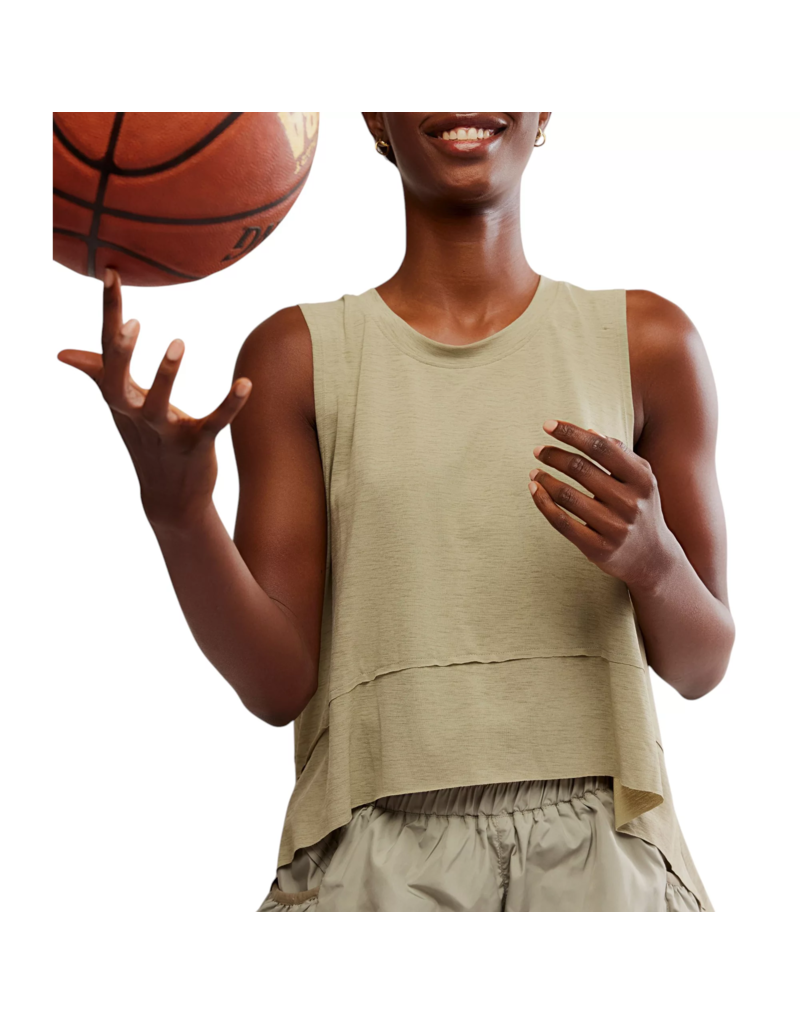 FREE PEOPLE MOVEMENT Tempo Tank in Sage Stone