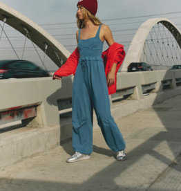 FREE PEOPLE MOVEMENT Inbound Onesie in Skyline