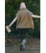 Scout It Out Fleece Vest in Sage Stone
