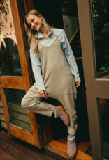 FREE PEOPLE MOVEMENT Hot Shot Onesie in Sage Stone