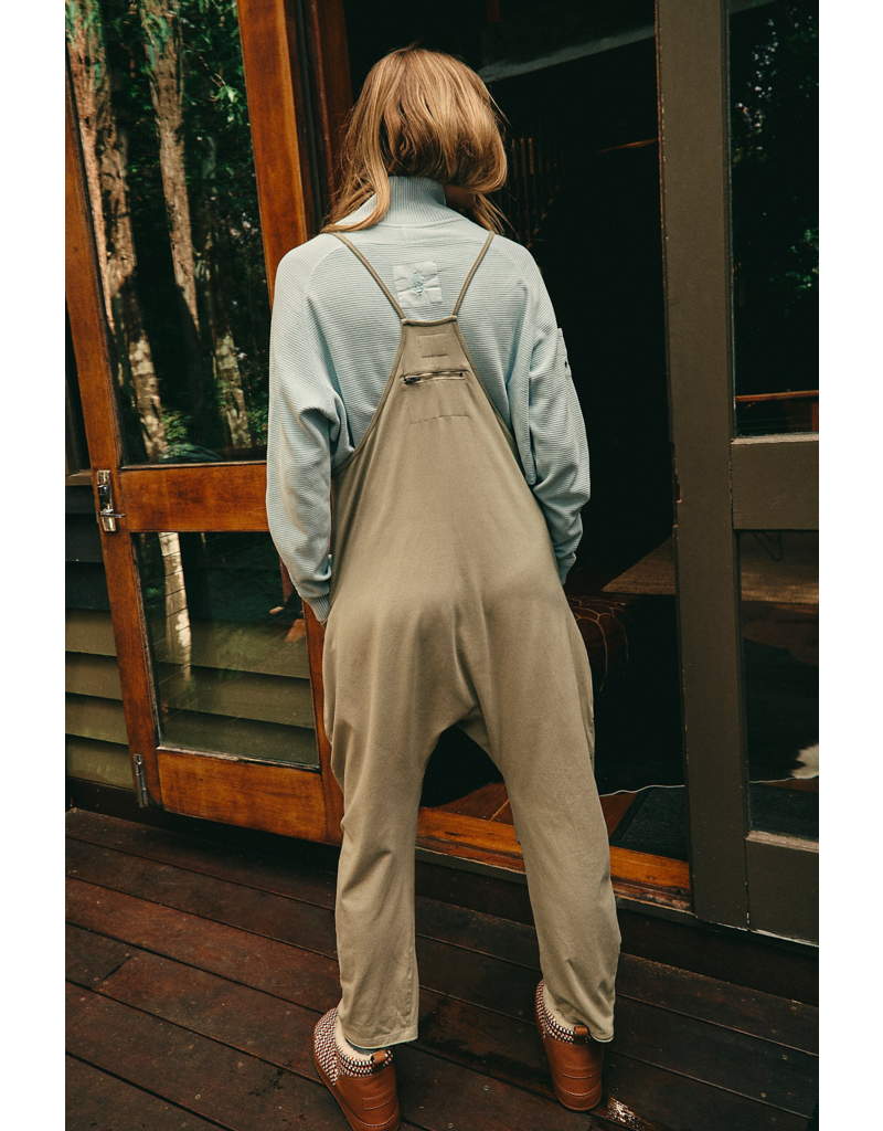 FREE PEOPLE MOVEMENT Hot Shot Onesie in Sage Stone