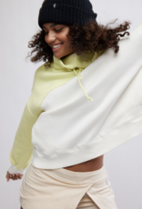 FREE PEOPLE MOVEMENT Home Stretch Colorblock Pullover in Sour Citrus Combo