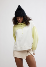 FREE PEOPLE MOVEMENT Home Stretch Colorblock Pullover in Sour Citrus Combo
