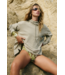 Hot Shot Hooded Layer in Sage Stone