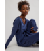 Hot Shot Long Sleeve Onesie in Midnight Navy
