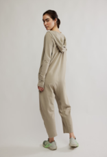 FREE PEOPLE MOVEMENT Hot Shot Long Sleeve Onesie in Sage Stone