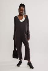 FREE PEOPLE MOVEMENT Hot Shot Long Sleeve Onesie in Black