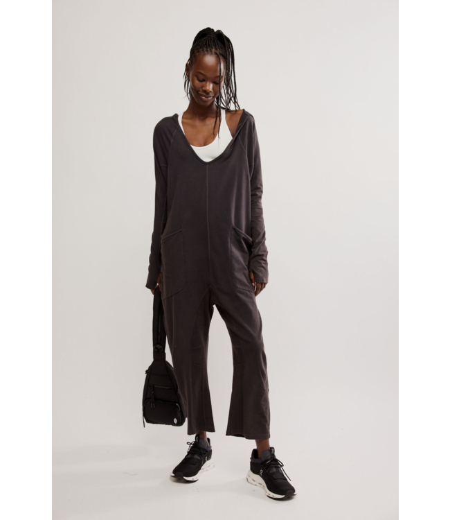 Hot Shot Long Sleeve Onesie in Black