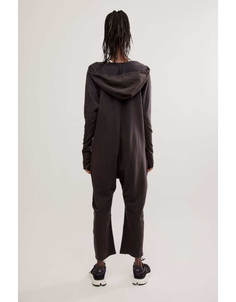 FREE PEOPLE MOVEMENT Hot Shot Long Sleeve Onesie in Black