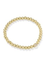 KENDRA SCOTT DESIGN Mini Elaina Gold Stretch Bracelet in Iridescent Drusy