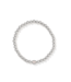 Mini Elaina Silver Stretch Bracelet in Iridescent Drusy