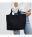 Sky's The Limit Woven Neoprene Medium Tote in Black