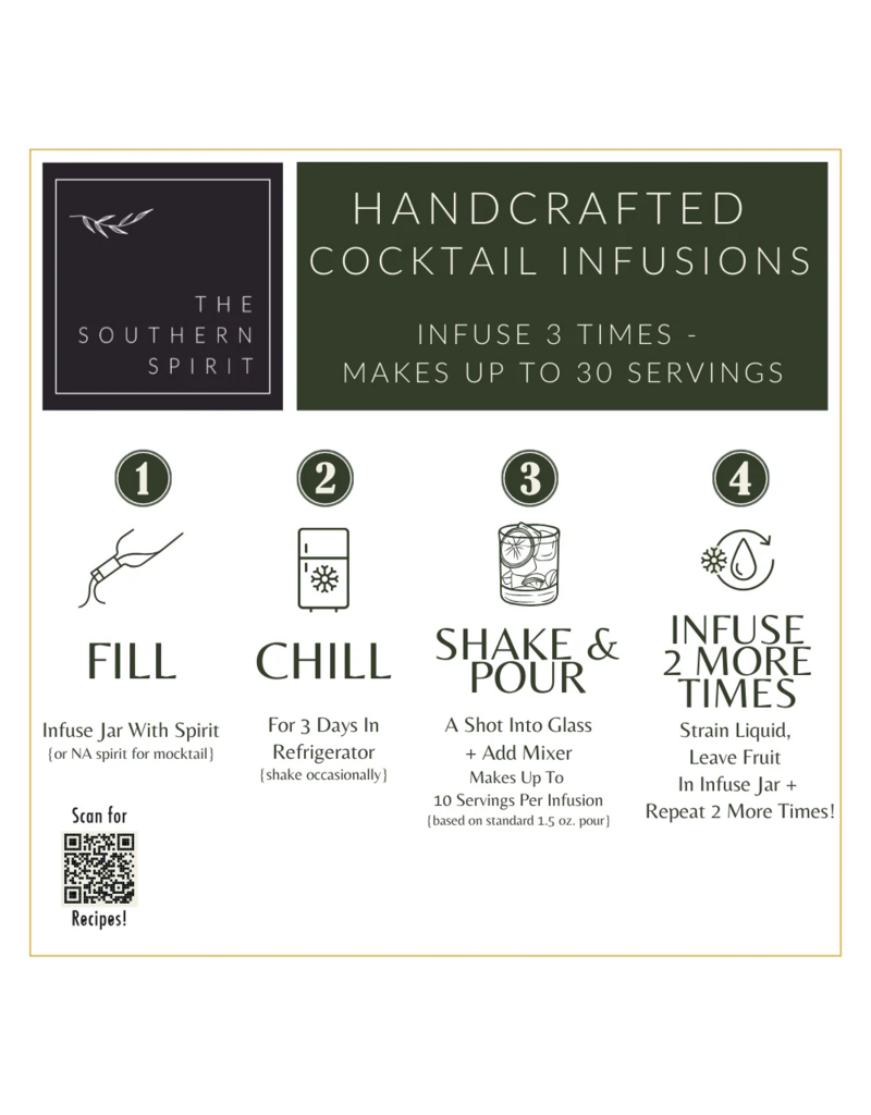 THE SOUTHERN SPIRIT Mango Habanero Cocktail Infusion