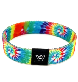 HANG LOOSE BANDS Small Hang Loose Band in Psychedelic Tie Dye