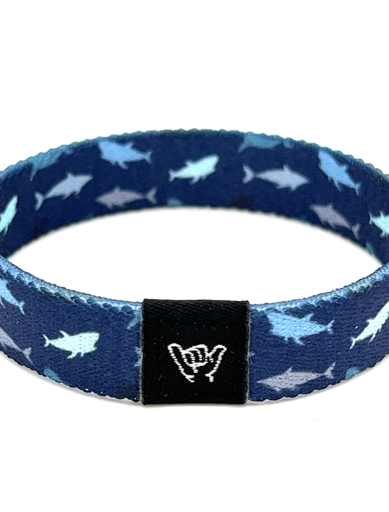 HANG LOOSE BANDS Medium Hang Loose Band in Shark Attack