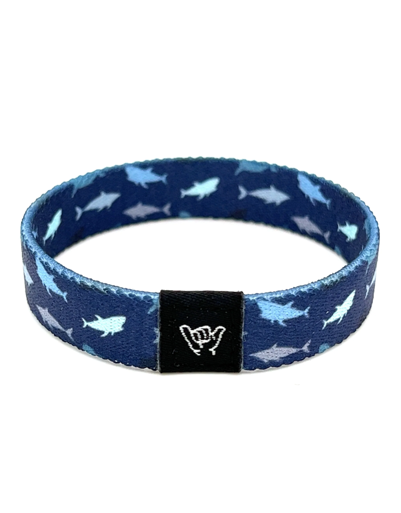 HANG LOOSE BANDS Medium Hang Loose Band in Shark Attack