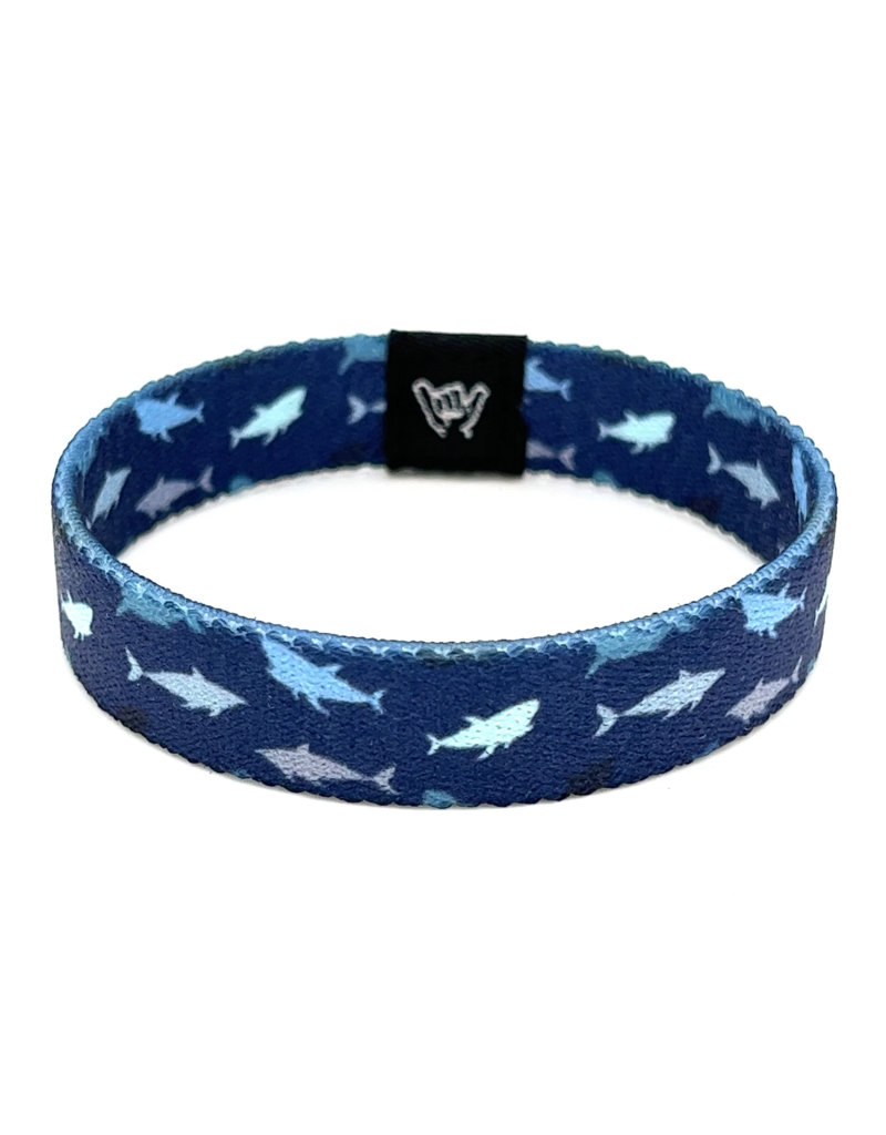 HANG LOOSE BANDS Medium Hang Loose Band in Shark Attack