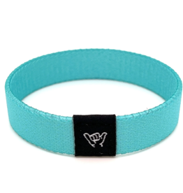 HANG LOOSE BANDS Medium Hang Loose Band in Aqua Blue