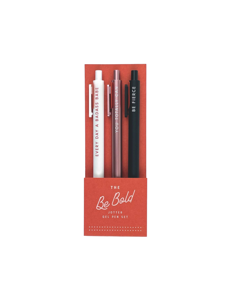 Be Bold Jotter Gel Pen Set of 3