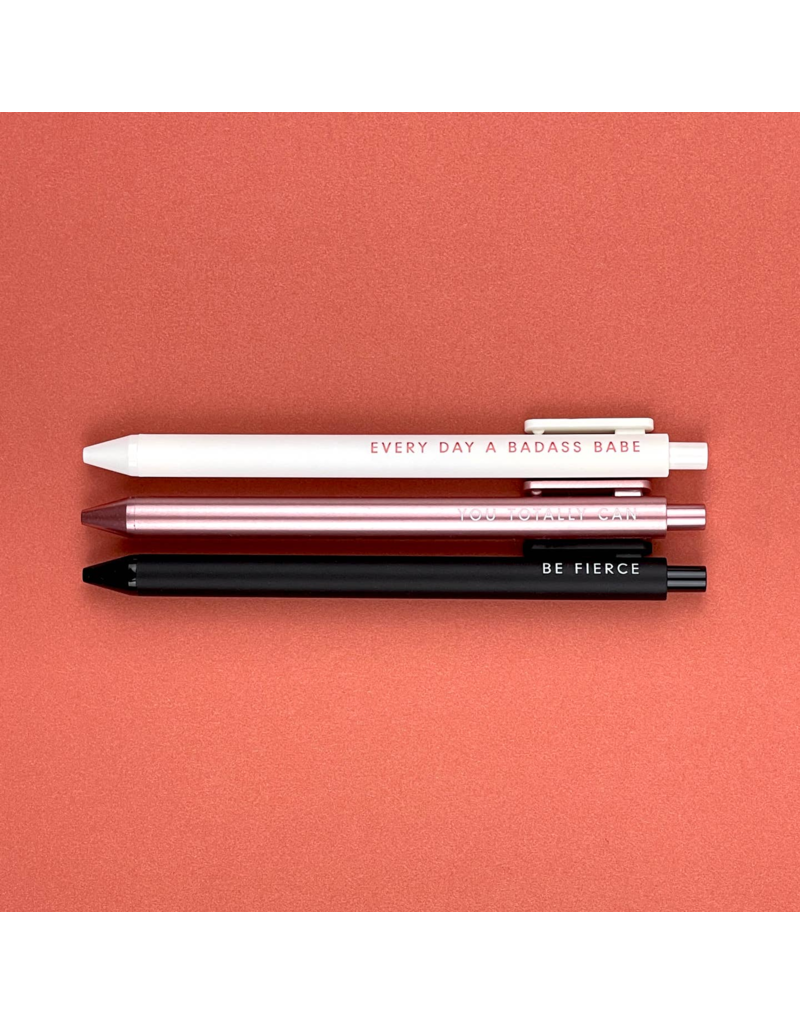 Be Bold Jotter Gel Pen Set of 3