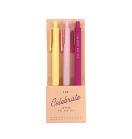 The Celebrate Jotter Gel Pen Set of 3