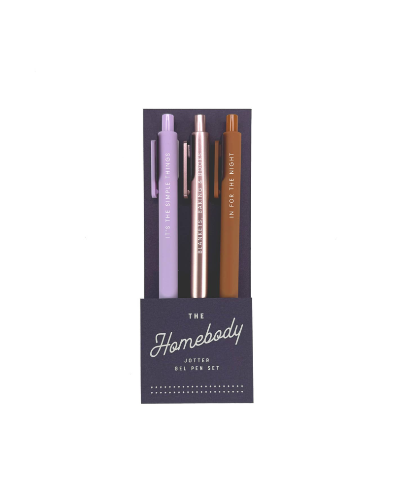 The Homebody Jotter Gel Pen Set of 3