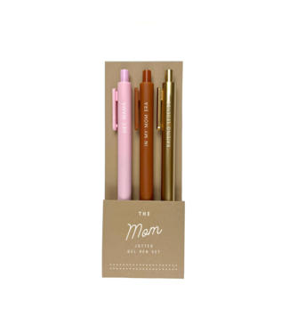 The Mom Jotter Gel Pen Set of 3