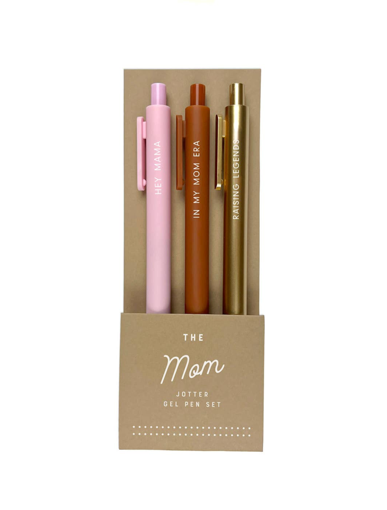 The Mom Jotter Gel Pen Set of 3