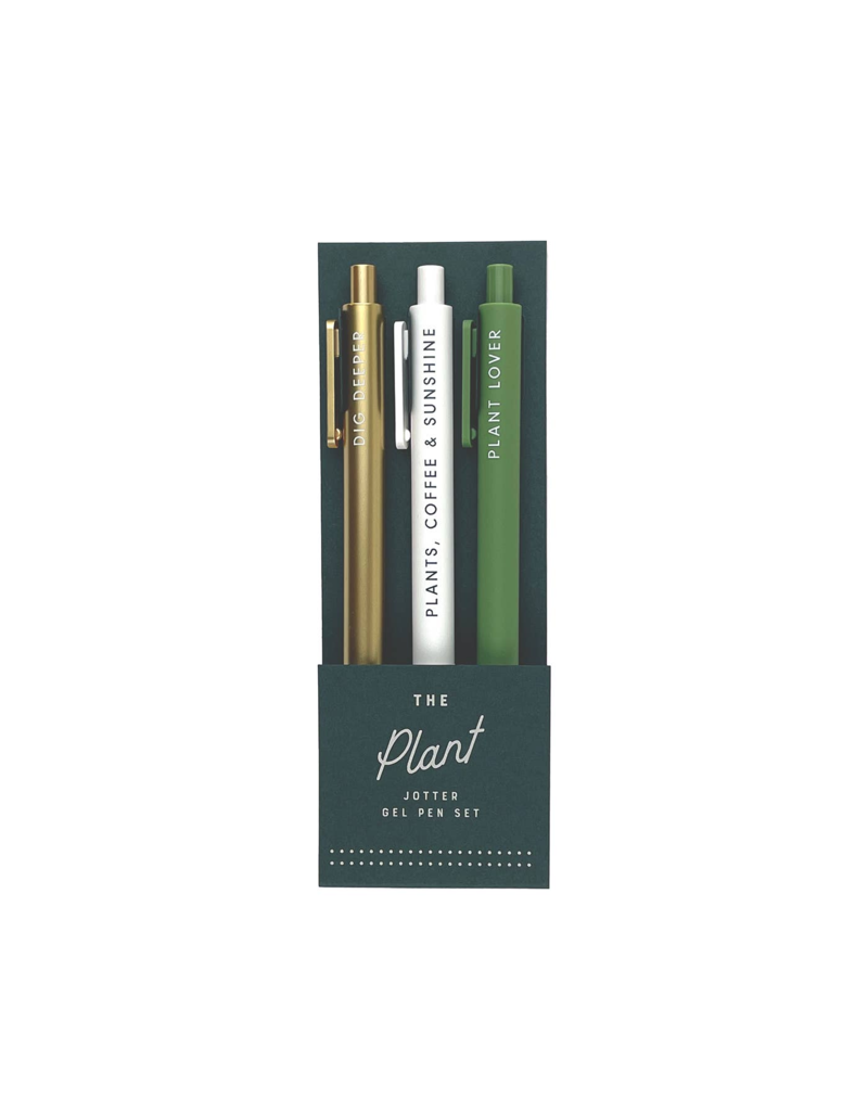 The Plant Jotter Gel Pen Set of 3