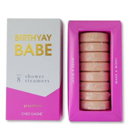 CHEZ GAGNE Birthyay Babe Shower Steamers