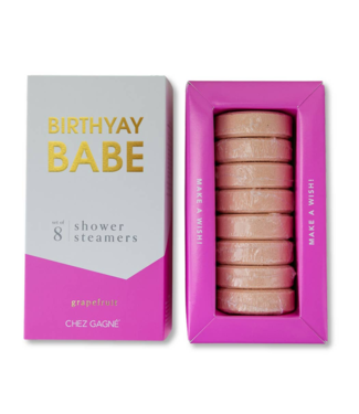 CHEZ GAGNE Birthyay Babe Shower Steamers