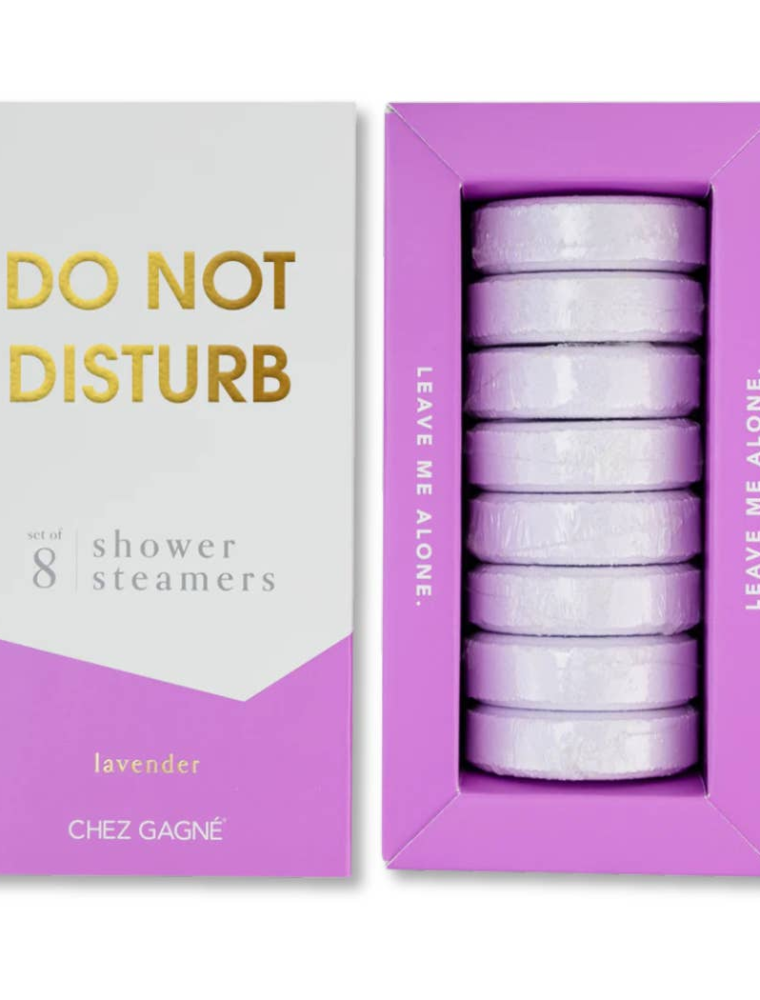 CHEZ GAGNE Do Not Disturb Shower Steamers