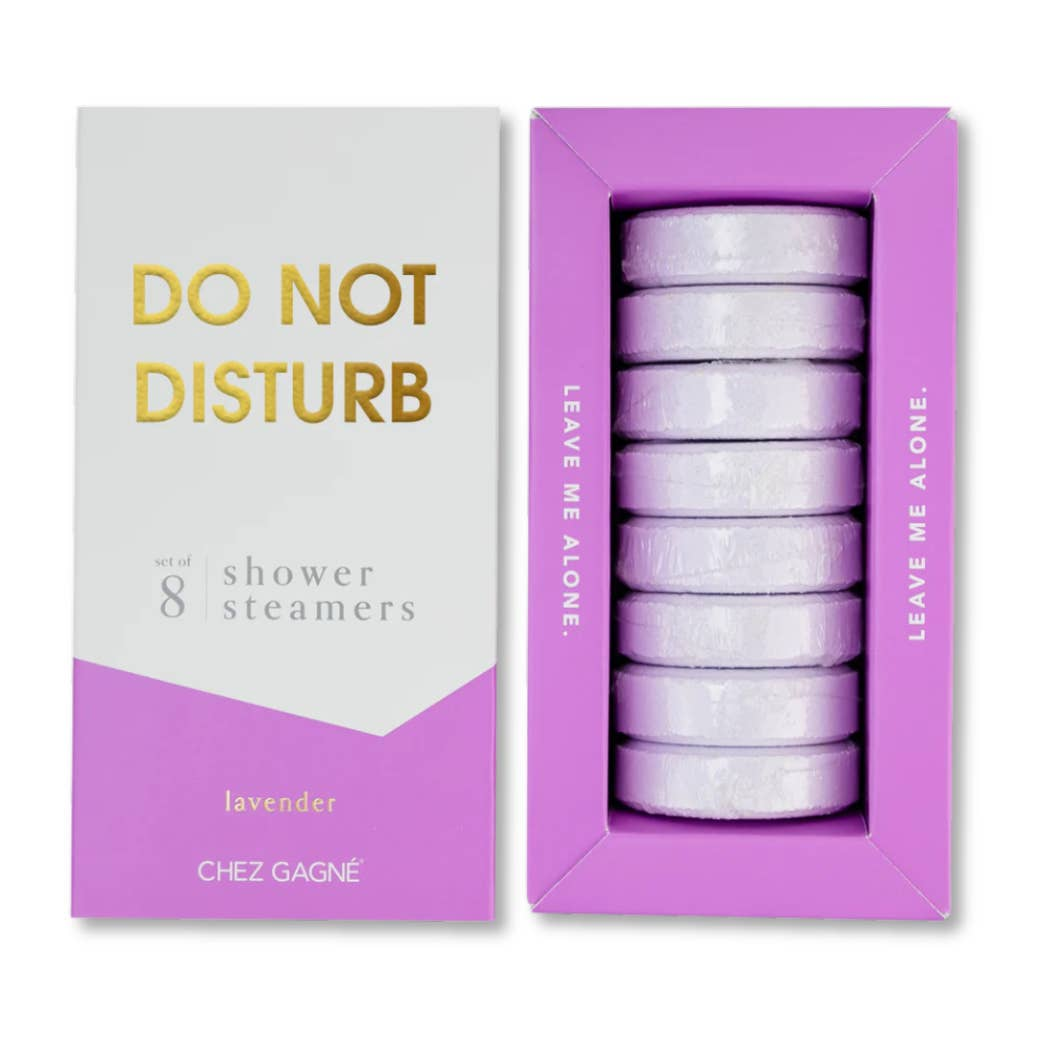 CHEZ GAGNE Do Not Disturb Shower Steamers