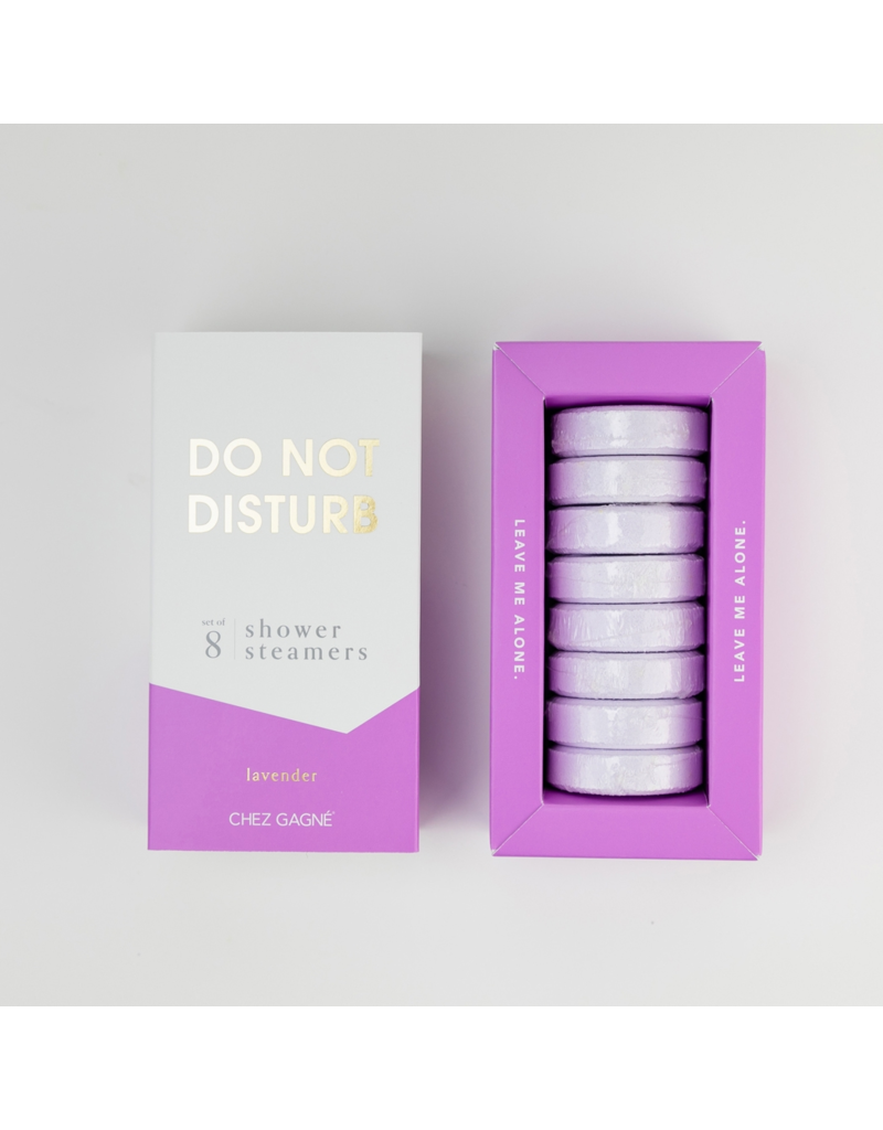 CHEZ GAGNE Do Not Disturb Shower Steamers