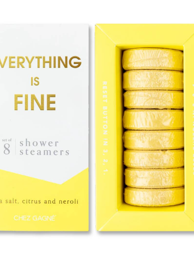 CHEZ GAGNE Everything Is Fine Shower Steamers