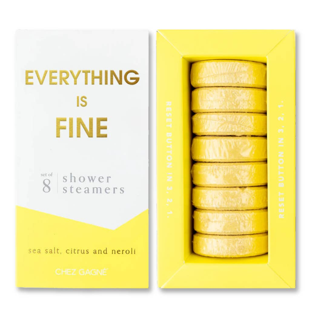 CHEZ GAGNE Everything Is Fine Shower Steamers