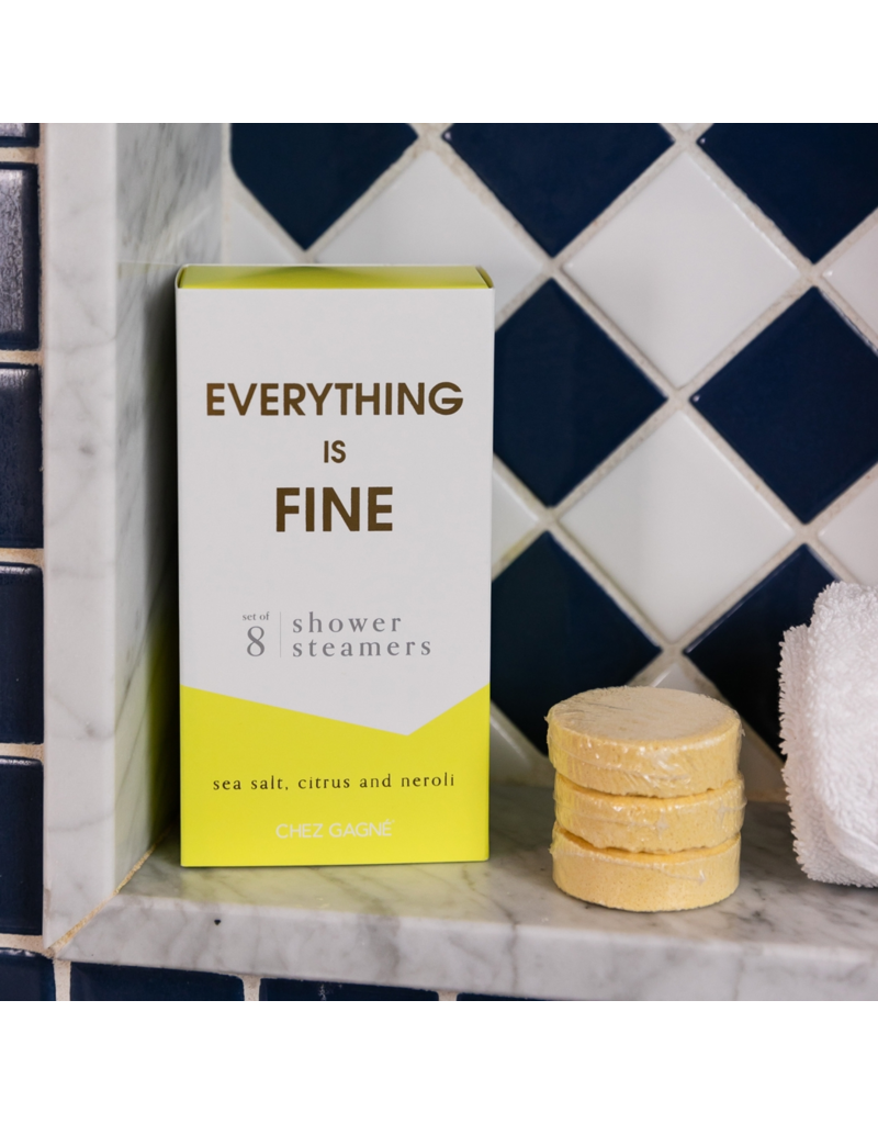 CHEZ GAGNE Everything Is Fine Shower Steamers