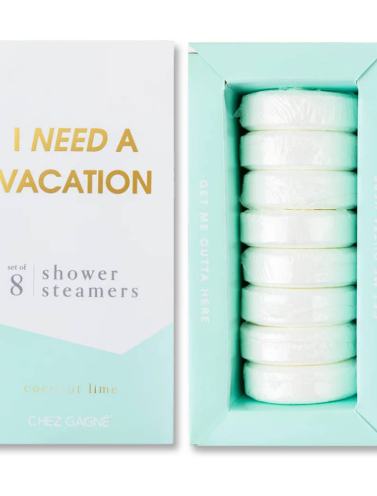 CHEZ GAGNE I Need A Vacation Shower Steamers