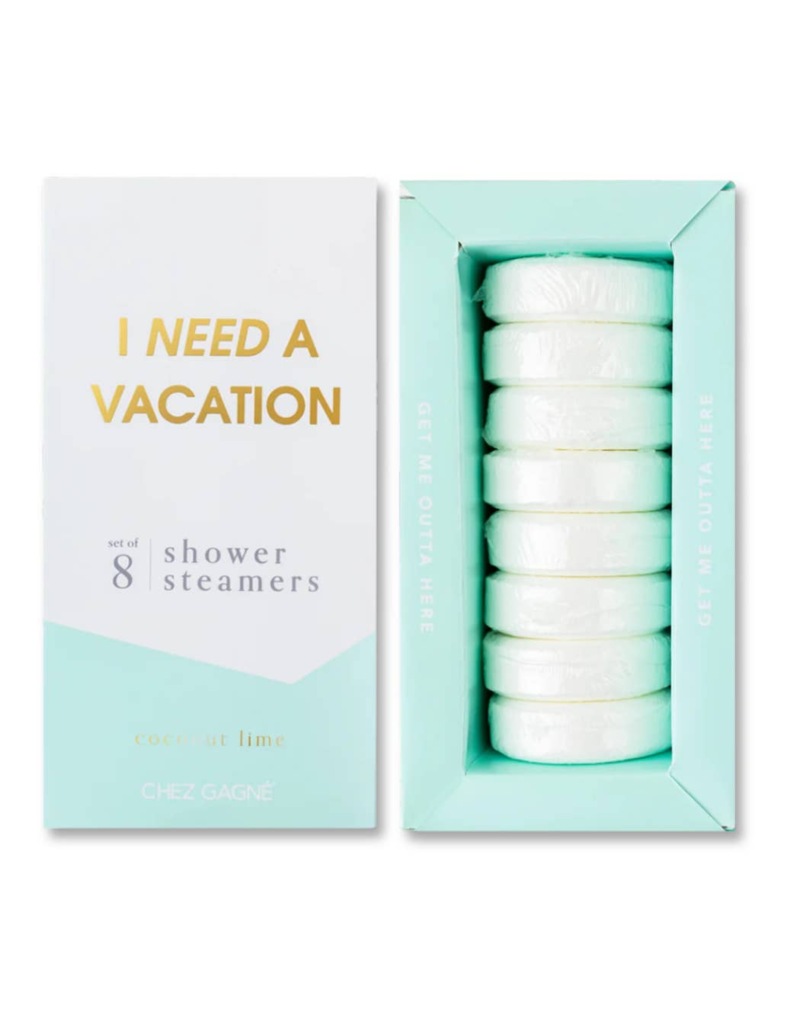 CHEZ GAGNE I Need A Vacation Shower Steamers